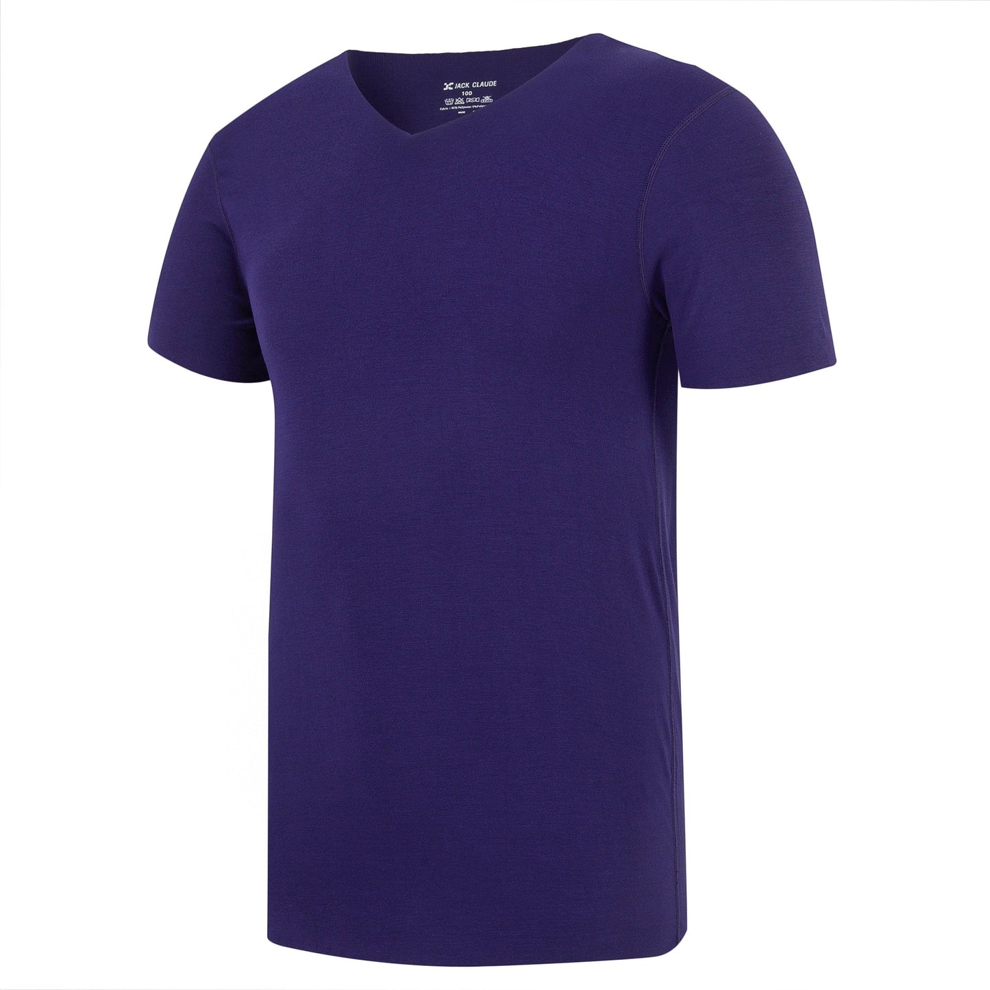 Half-Sleeved Solid Color Plain T-Shirt | GlamzLife