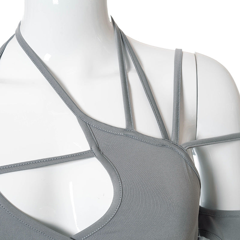 Halter Neck Strapless Halter Sleeves Crop Top GlamzLife
