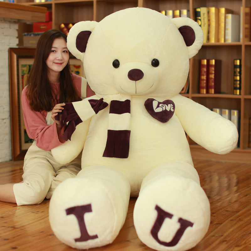Heart Bear Pillow Plush Soft Toy GlamzLife