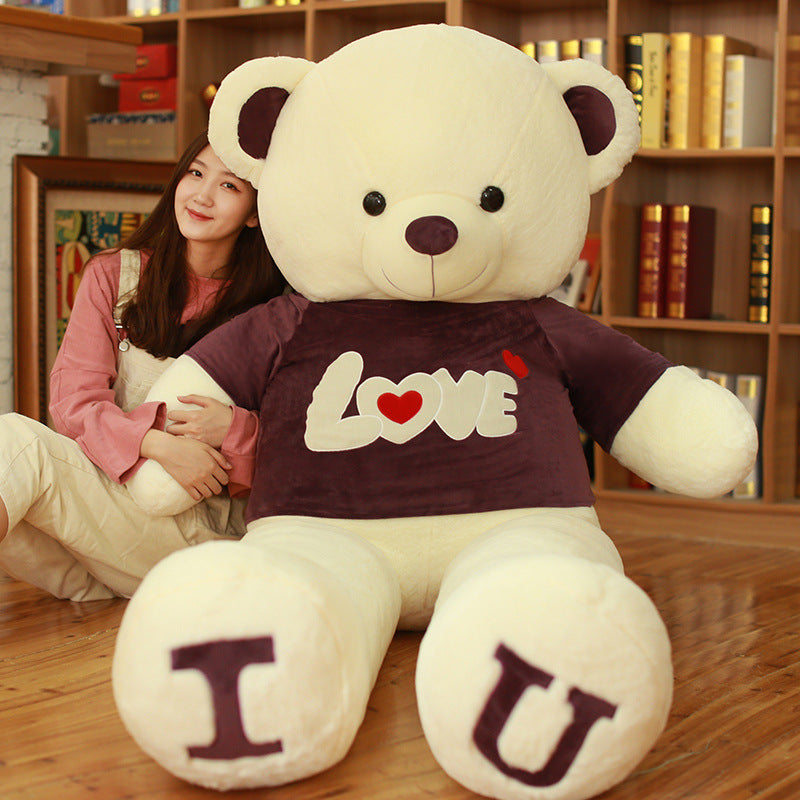 Heart Bear Pillow Plush Soft Toy GlamzLife