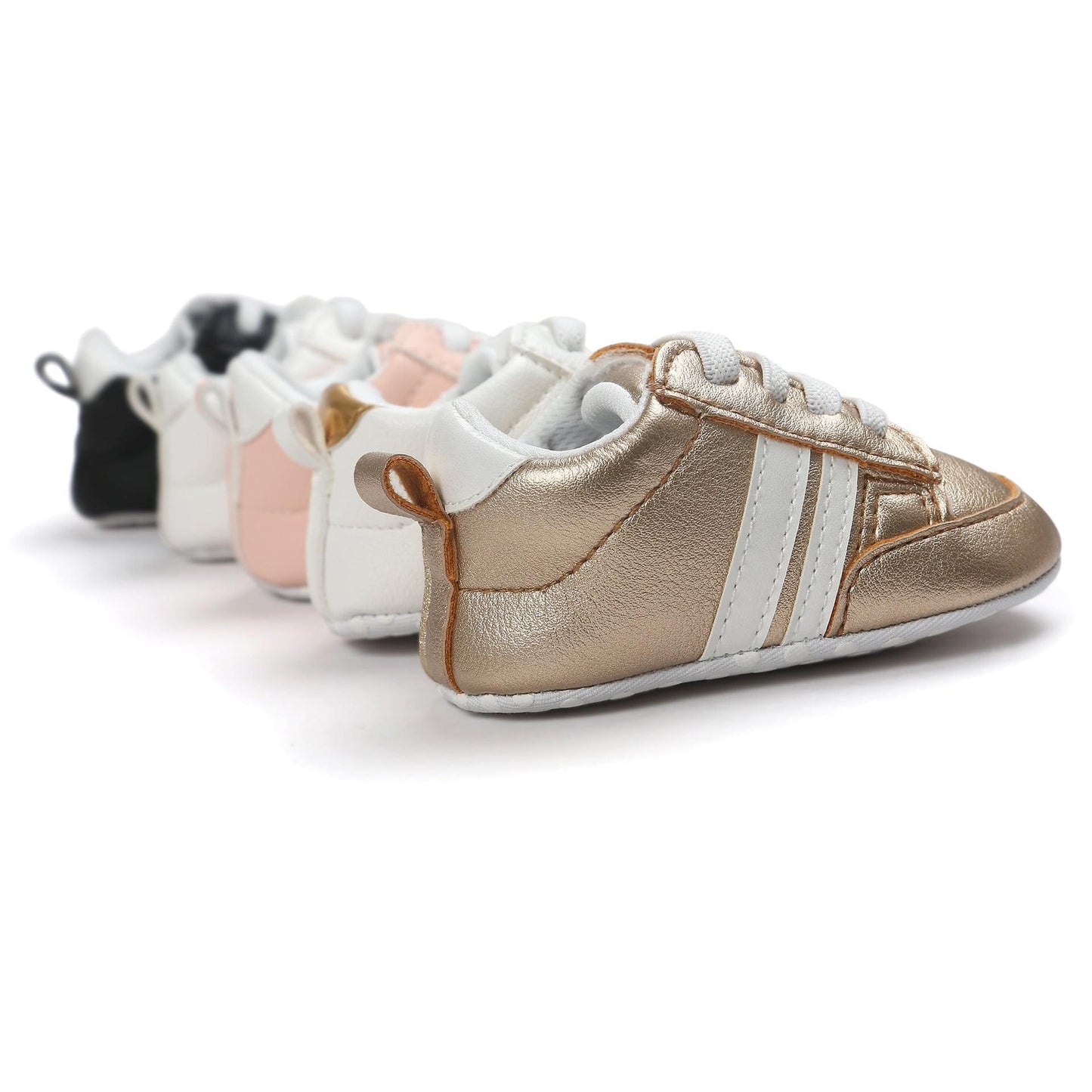 Infant PU Leather Non-slip Soft Sneakers | GlamzLife