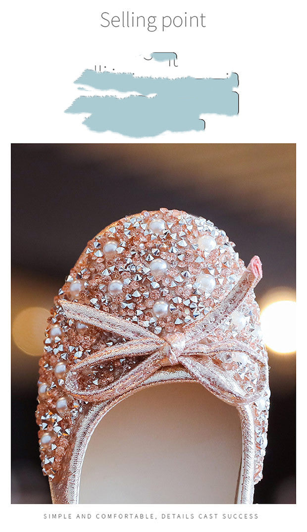 Leather Shoes Soft Sole Princess Shoes GlamzLife