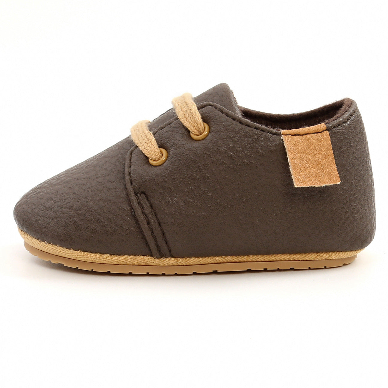 Luxury Soft Leather Rubber Sole Toddler Shoes GlamzLife