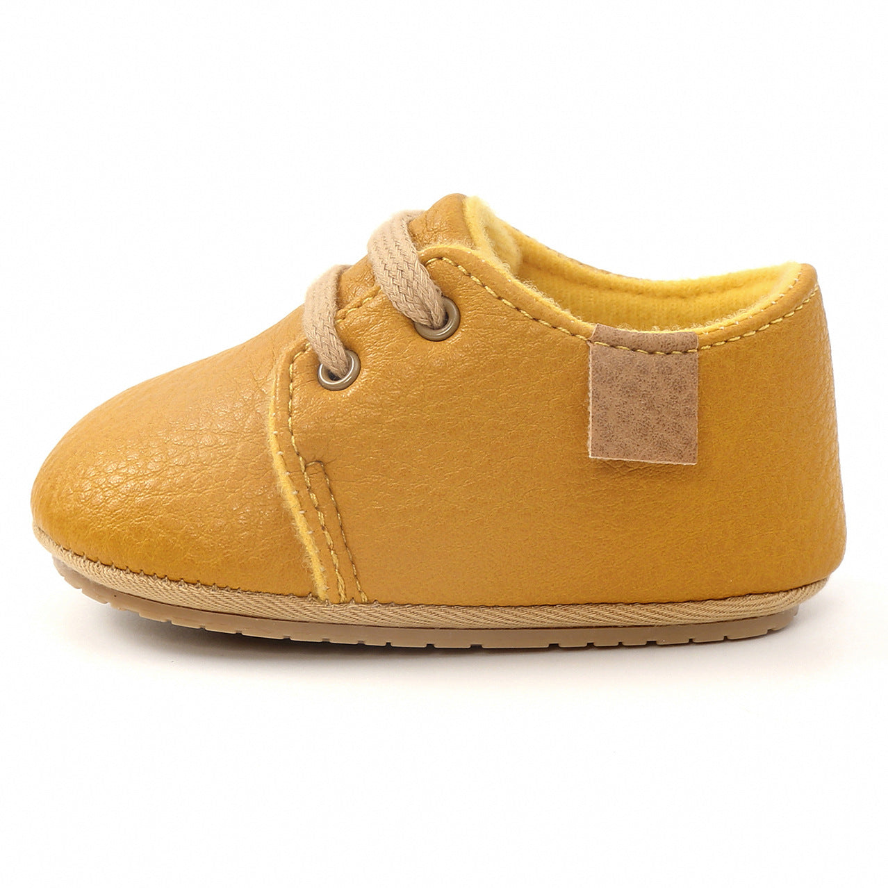 Luxury Soft Leather Rubber Sole Toddler Shoes GlamzLife