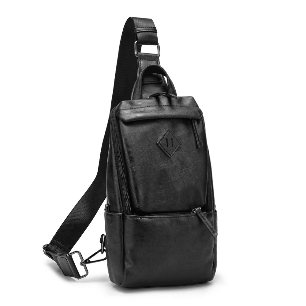 Men's Bags, Chest Bags, Men's Shoulder Bags, Messenger Leather Bags GlamzLife