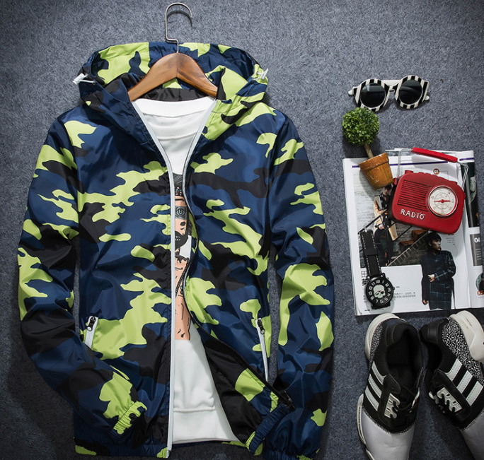 Men's Fashionable Camouflage Jackets GlamzLife