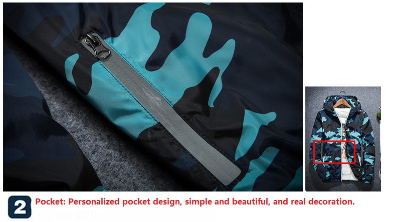 Men's Fashionable Camouflage Jackets GlamzLife