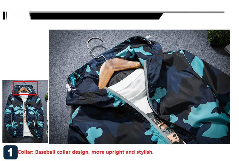 Men's Fashionable Camouflage Jackets GlamzLife