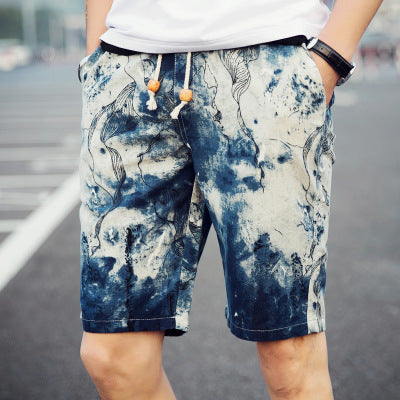 Men's Thin Printed Casual Shorts | GlamzLife