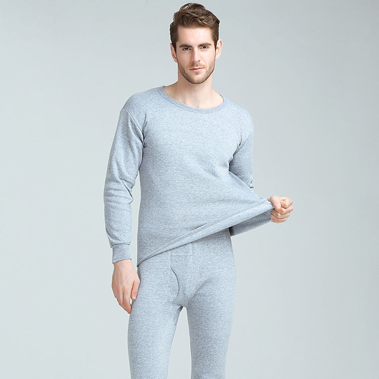 Men's Velvet Thick Round Neck Thermal Wear GlamzLife