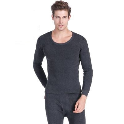 Men's Velvet Thick Round Neck Thermal Wear GlamzLife