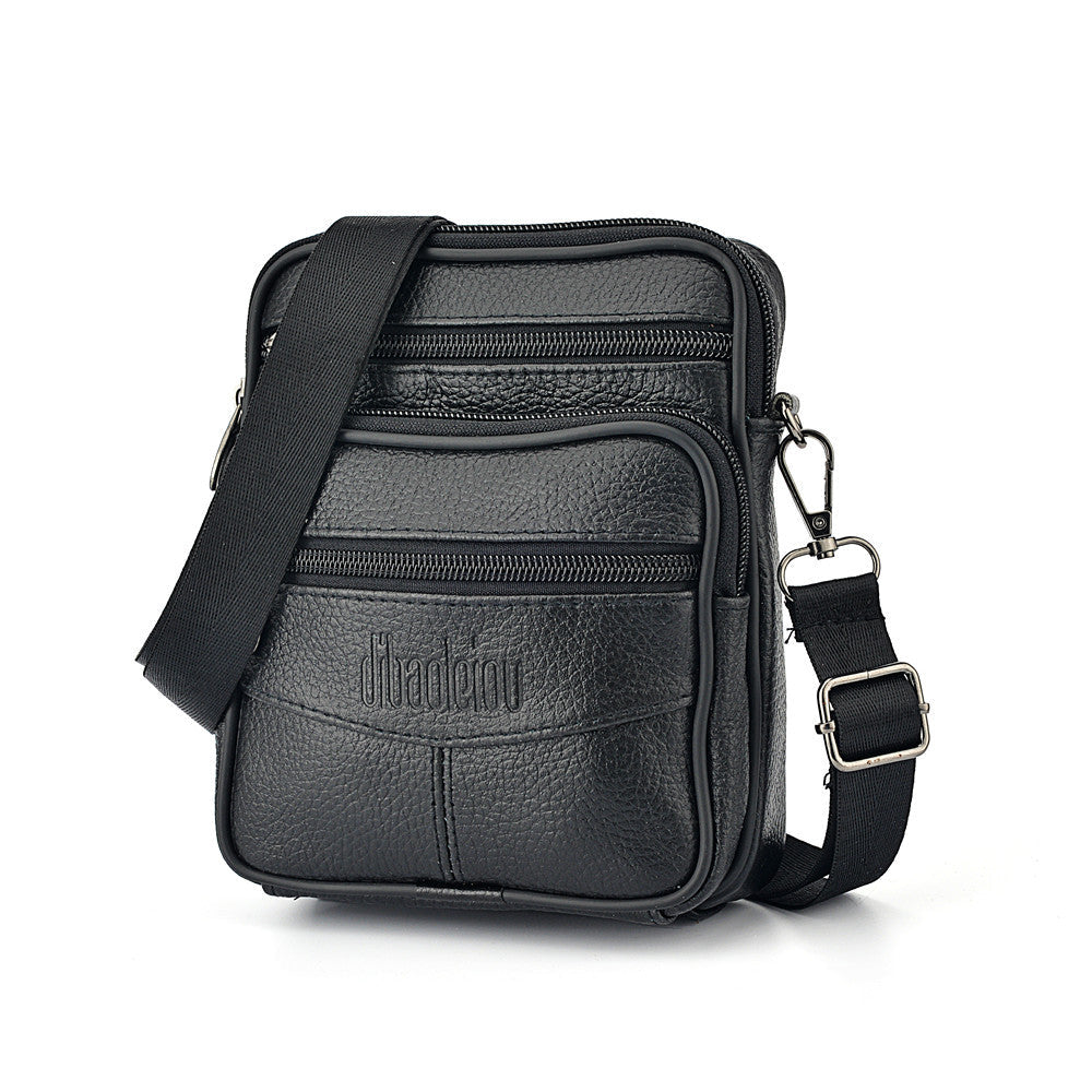 New Men's Waist Bag Multi-functional Shoulder Messenger Bag Can Wear Mobile Phone Belt Pouch GlamzLife