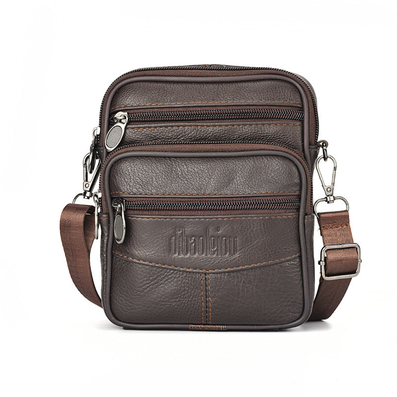 New Men's Waist Bag Multi-functional Shoulder Messenger Bag Can Wear Mobile Phone Belt Pouch GlamzLife