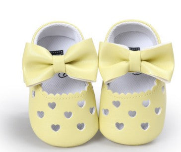 Newborn Baby Bow Knot Soft Bottom Shoes | GlamzLife
