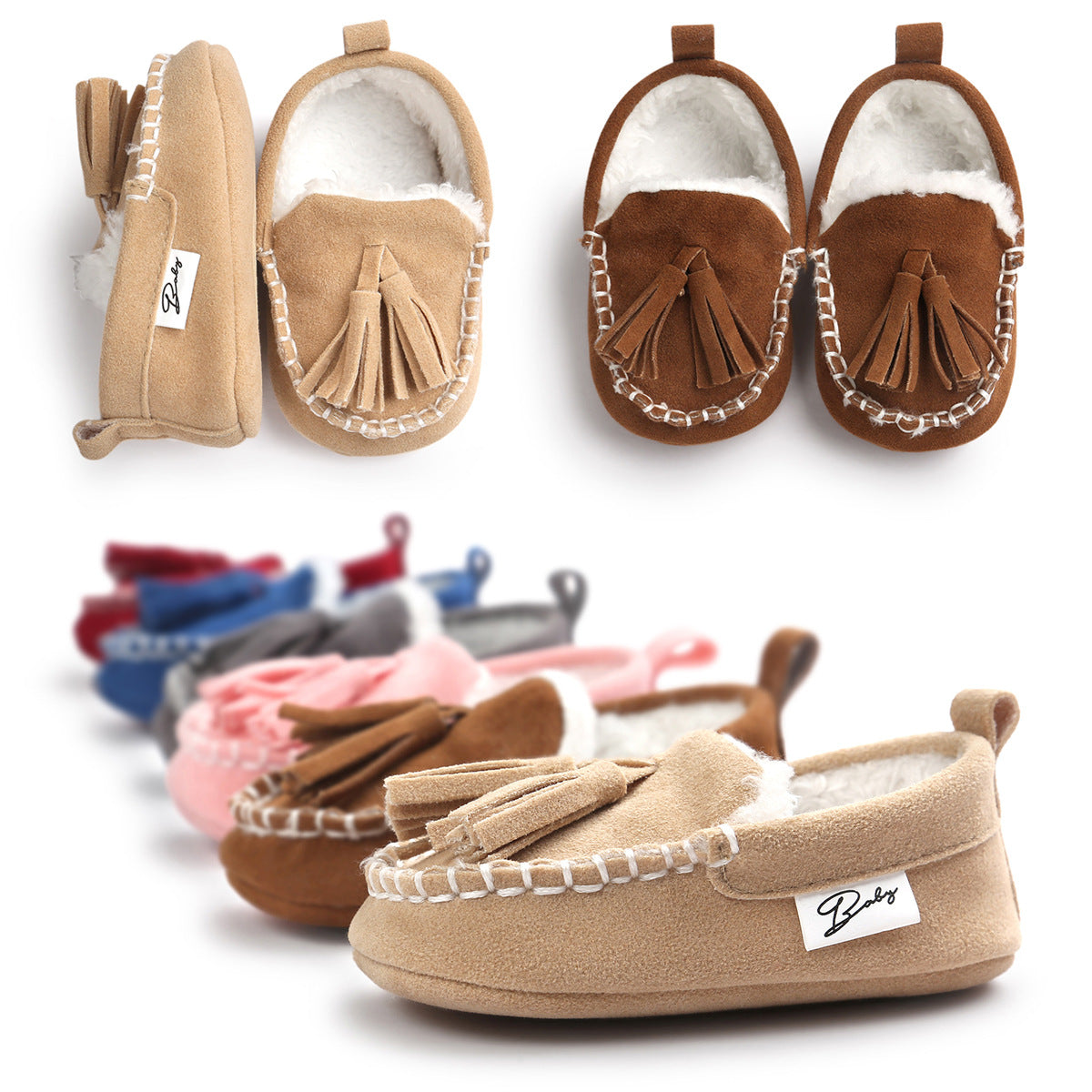 Newborn Baby Super Warm Soft Bottom Anti-slip shoes | GlamzLife