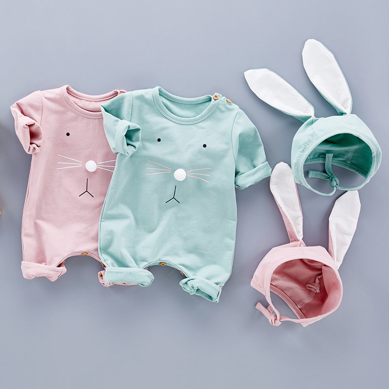 Newborn Cute Printed Baby Cotton Clothes | GlamzLife