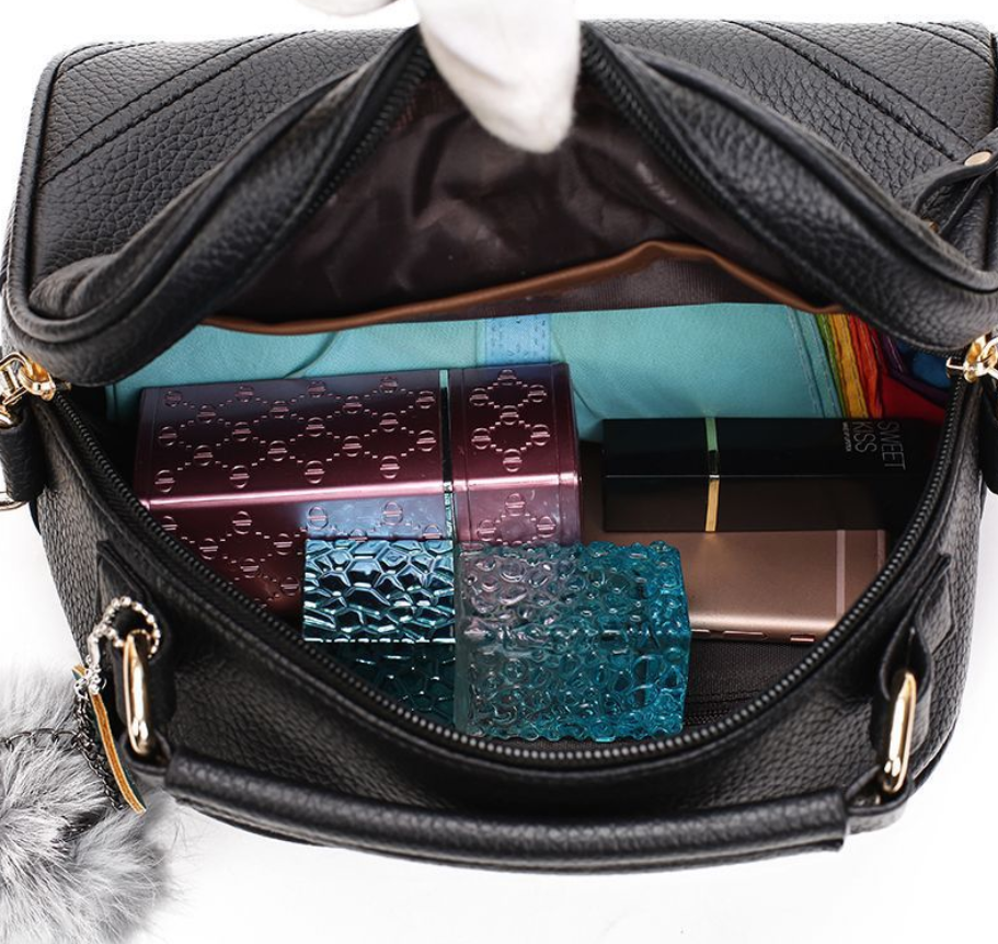 Opulent Tale of Hair Ball and Shoulder Bag GlamzLife