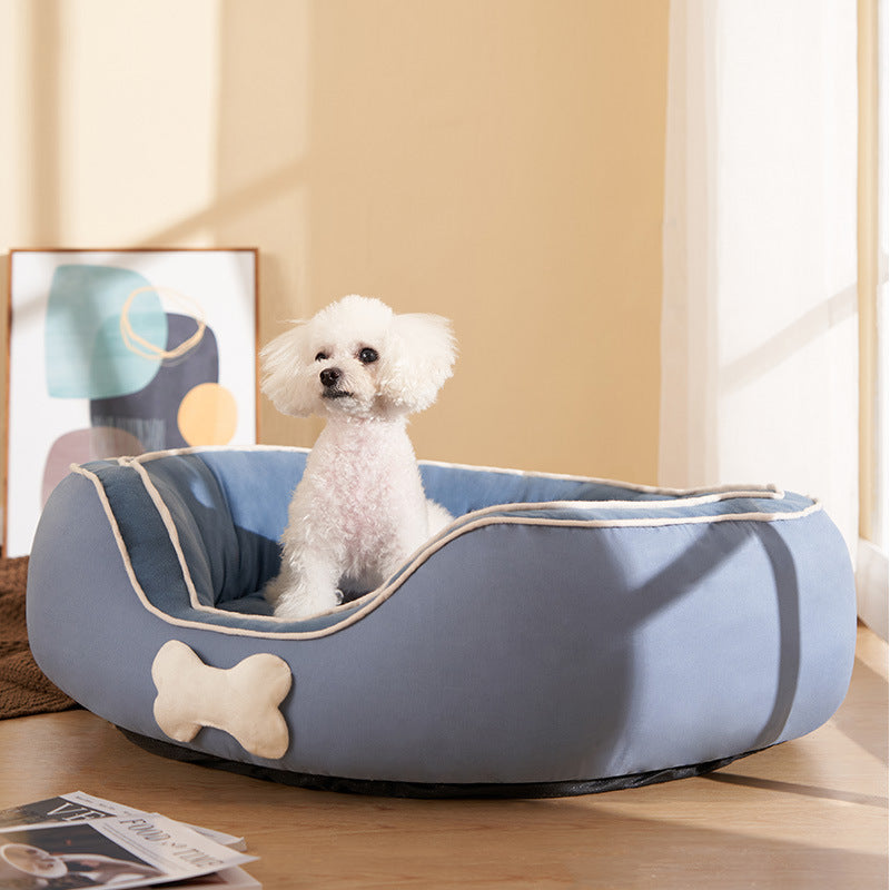 Pet Soft Sofa Winter Warm Bed GlamzLife