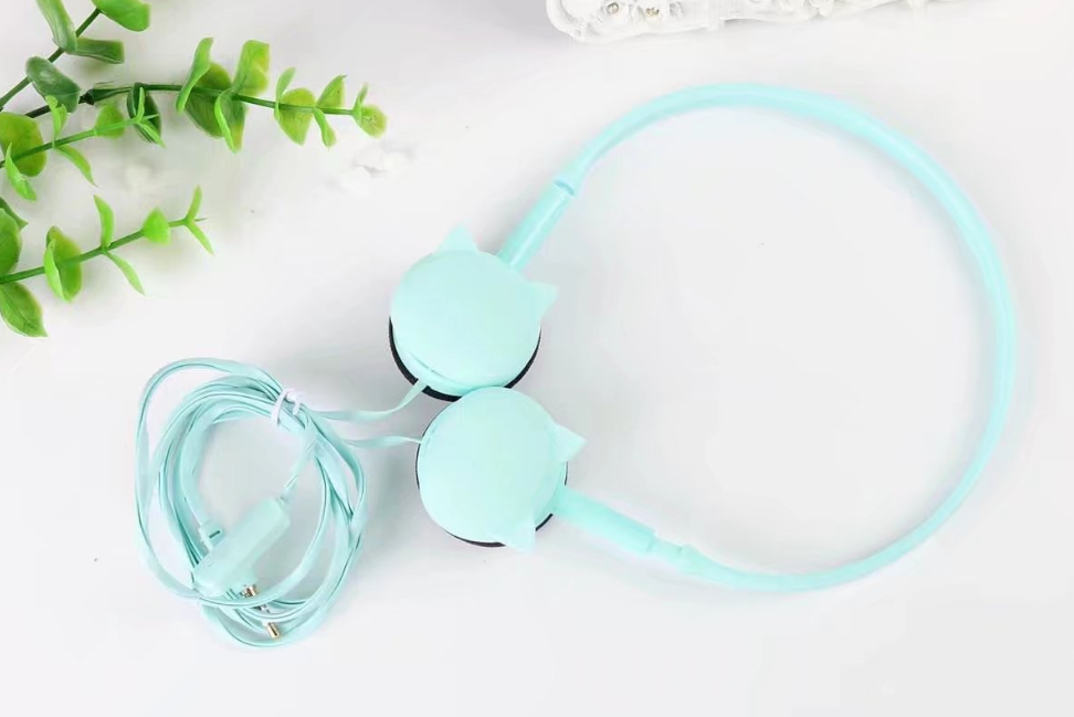 Plug Kitten Wearing Style Headphones GlamzLife