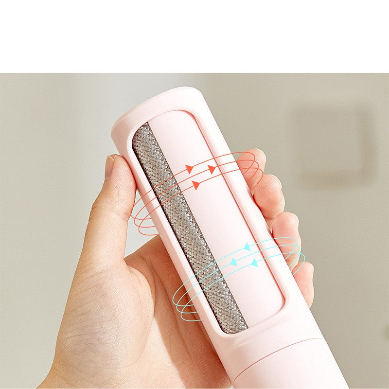 Reusable Two In One Pet Hair Remover Portable Self Cleaning Tool | GlamzLife