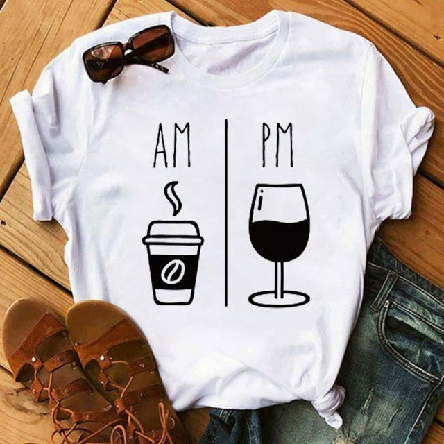 Round Neck Loose Fit Cropped T-shirt GlamzLife