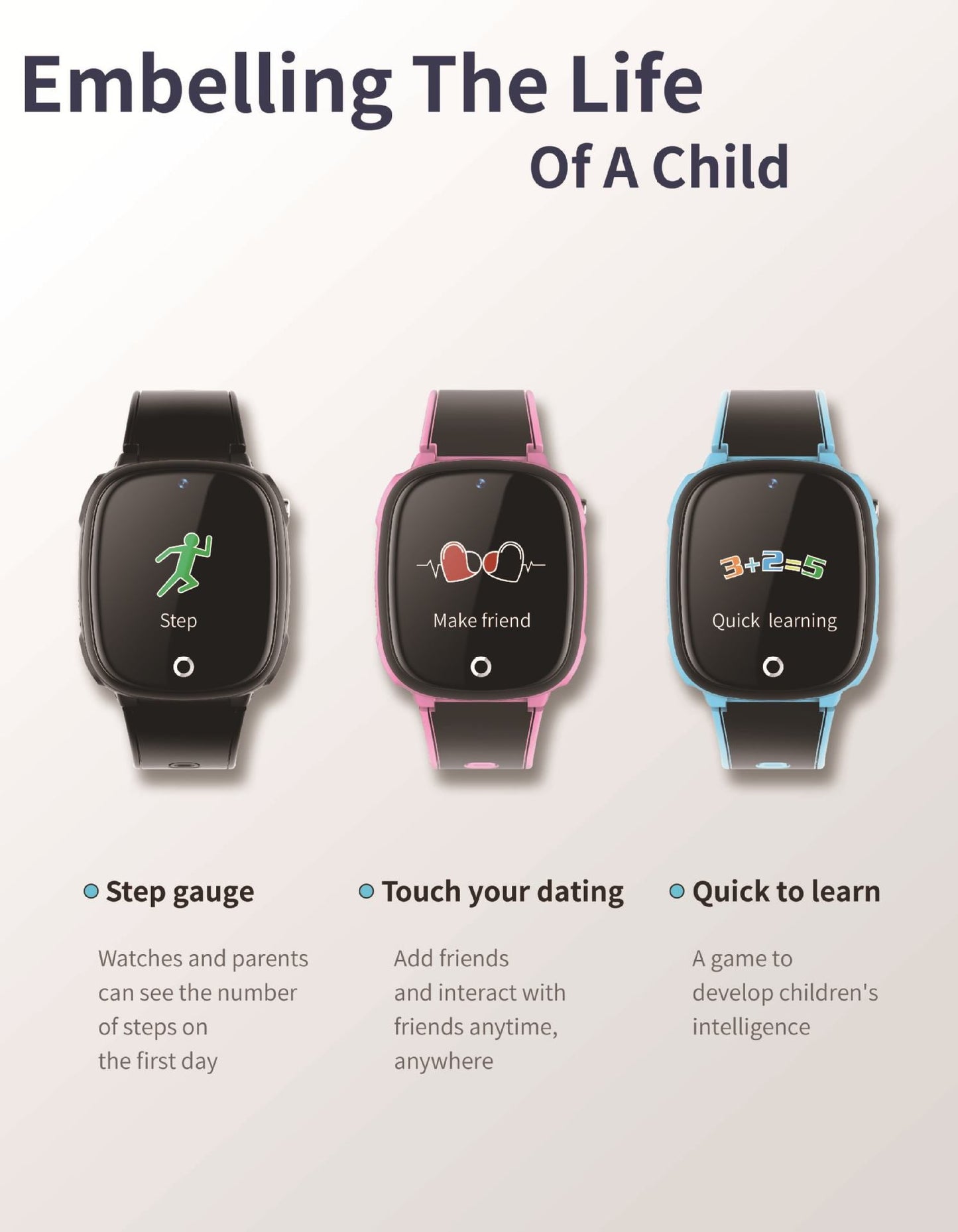 Smart watch children phone watch GlamzLife