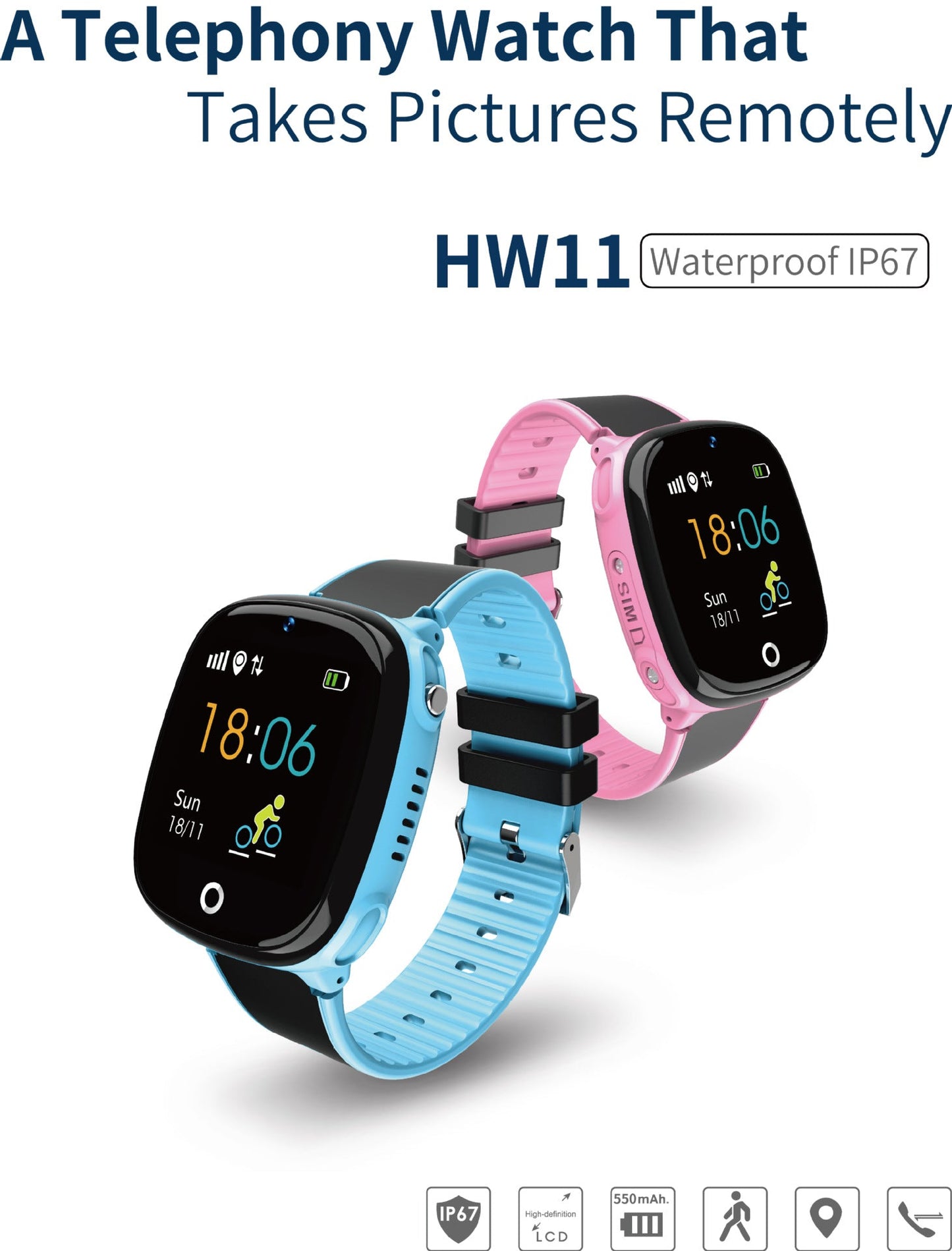 Smart watch children phone watch GlamzLife
