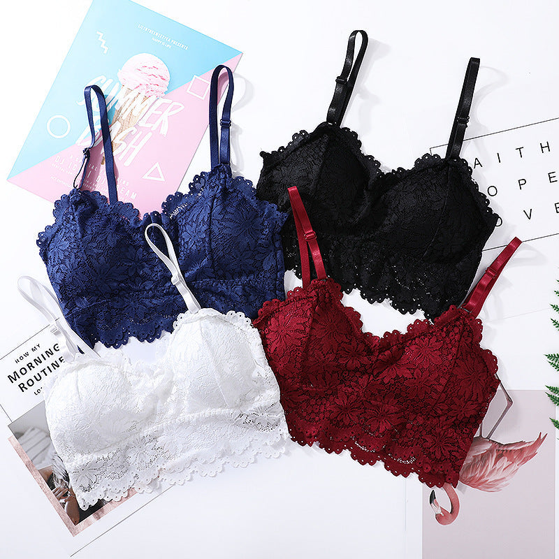 Solid Color Lace Beauty Bralette | | GlamzLife