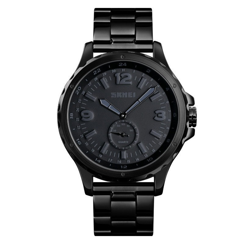 Steel Belt Quartz Men's Waterproof Watch GlamzLife