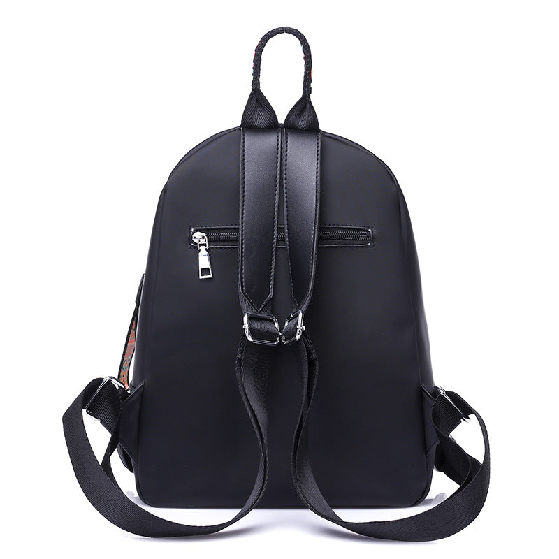 Stitching Waterproof Nylon Fashionable Colorful Backpack | GlamzLife