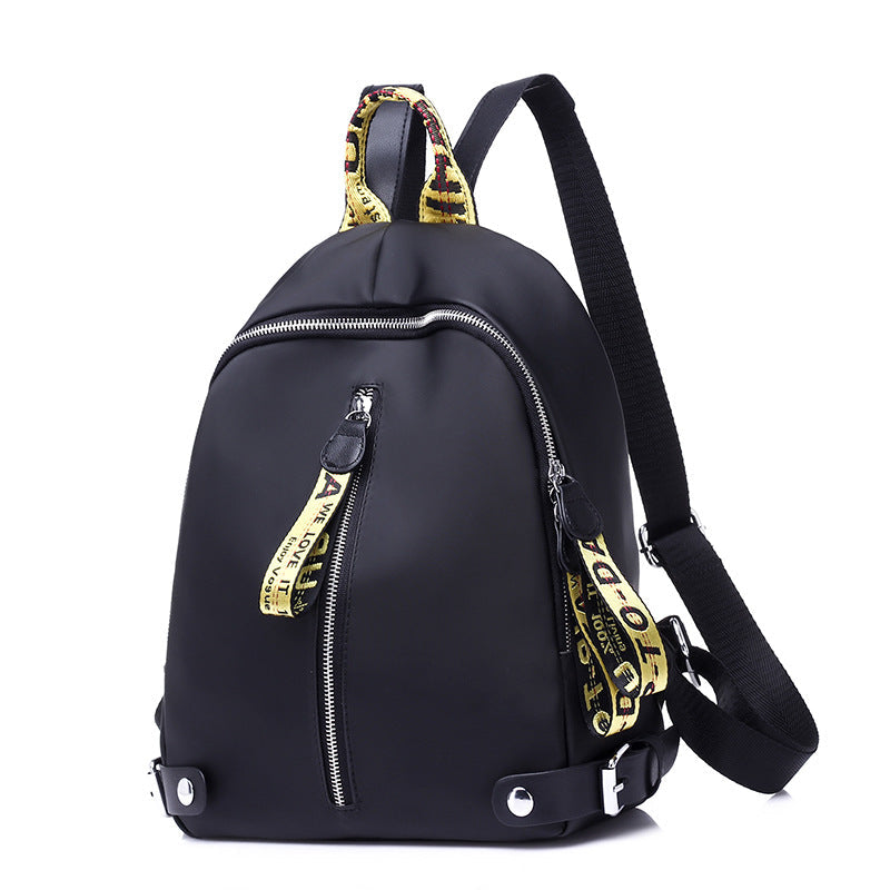 Stitching Waterproof Nylon Fashionable Colorful Backpack | GlamzLife