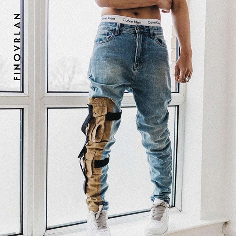 Strachable Denim Washed Blue Jeans GlamzLife