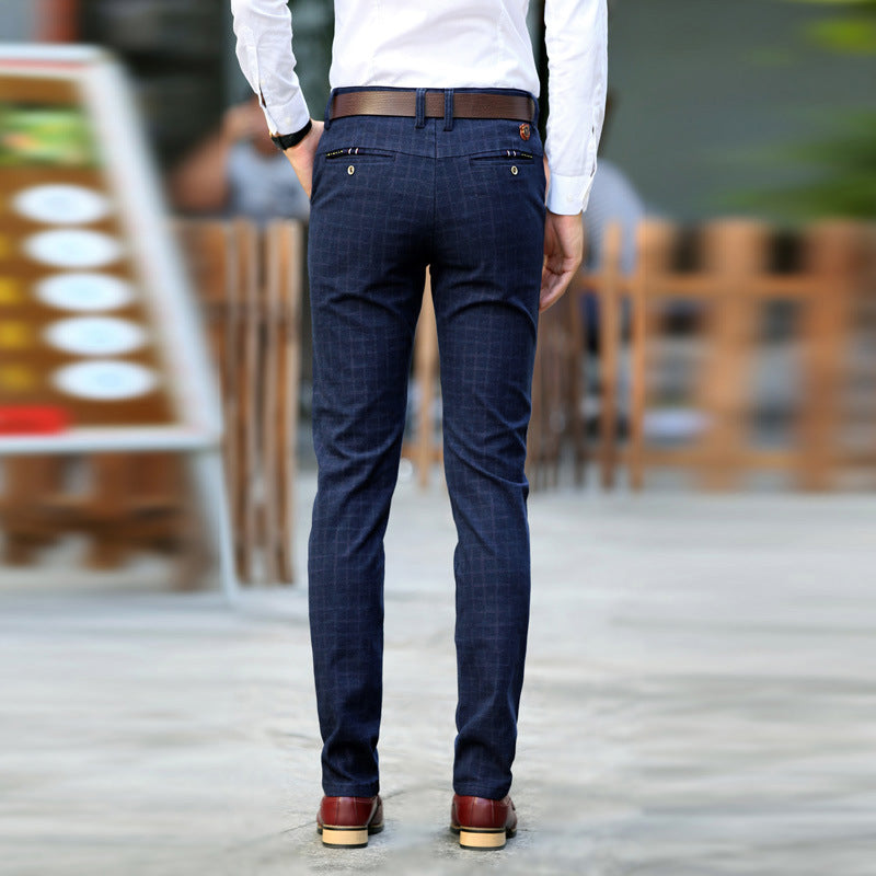 Straight Slim Style Trendy All-match Stretch Pants GlamzLife