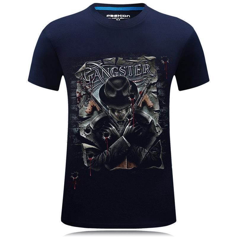 Trendy 3D Design T-Shirt For Men's | GlamzLife