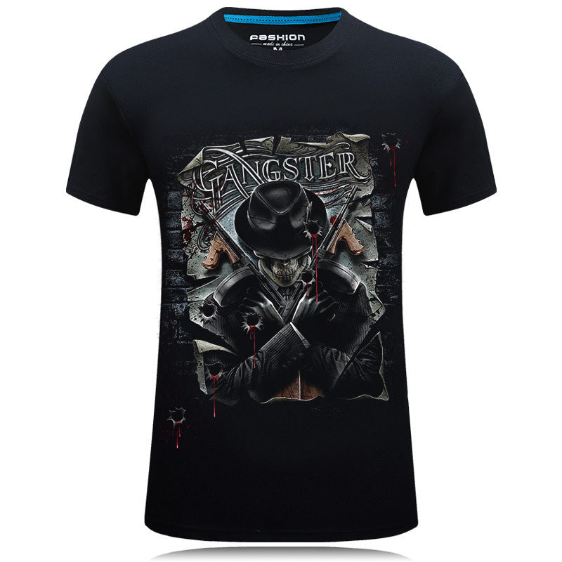 Trendy 3D Design T-Shirt For Men's | GlamzLife