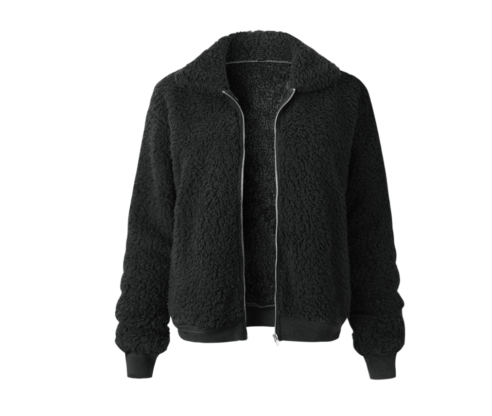 Velvet Lapel Short Jacket For Women's | Black | GlamzLife