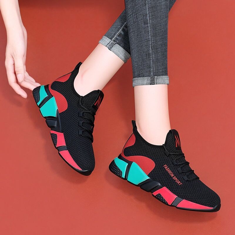 Women's Black Casual Sport Shoes | GlamzLife
