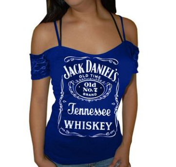 Women's Cold Shoulder Letter Print Top GlamzLife