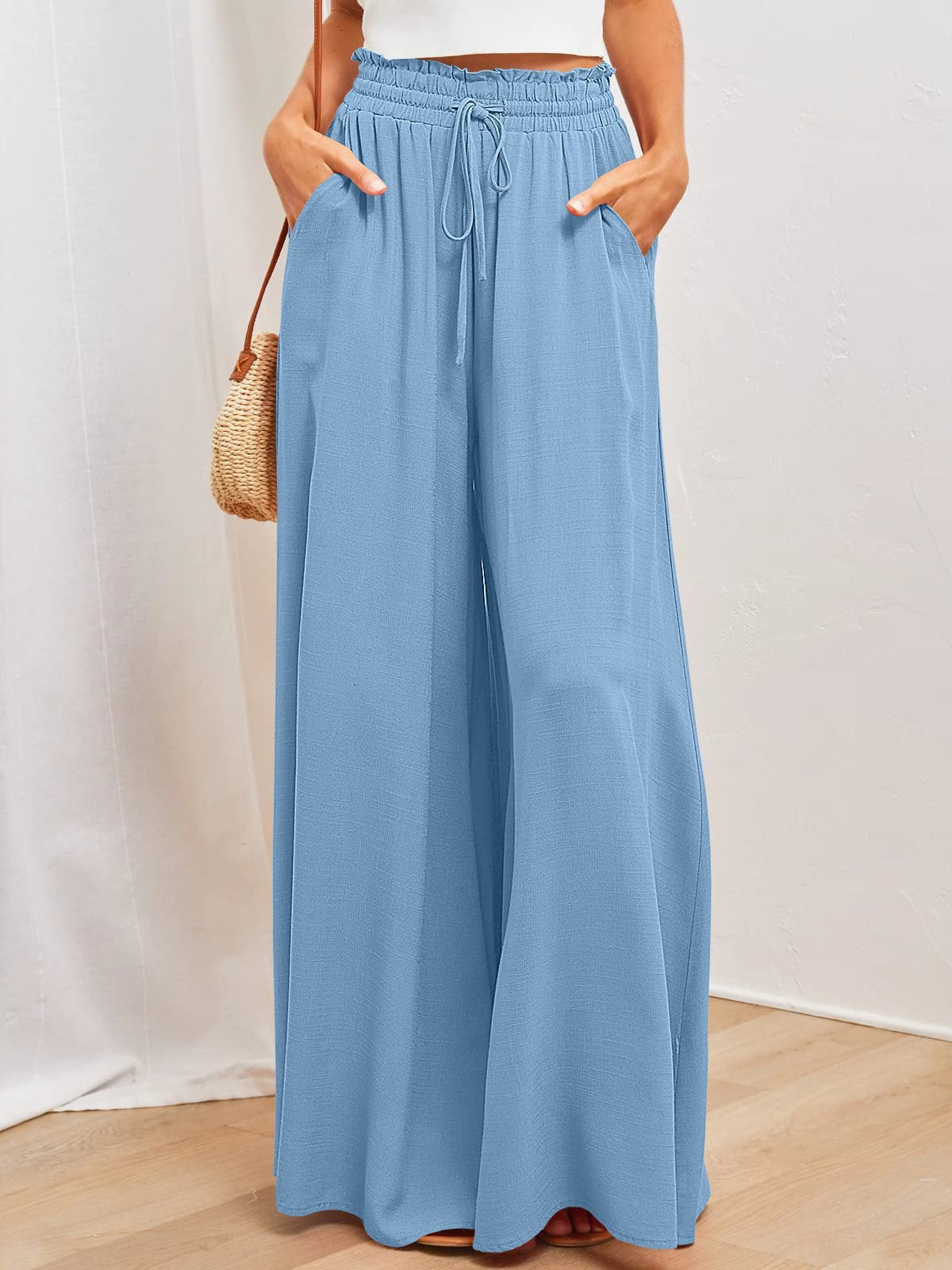 Women's Comfy Wide Leg Loose Sweatpants With Pockets GlamzLife