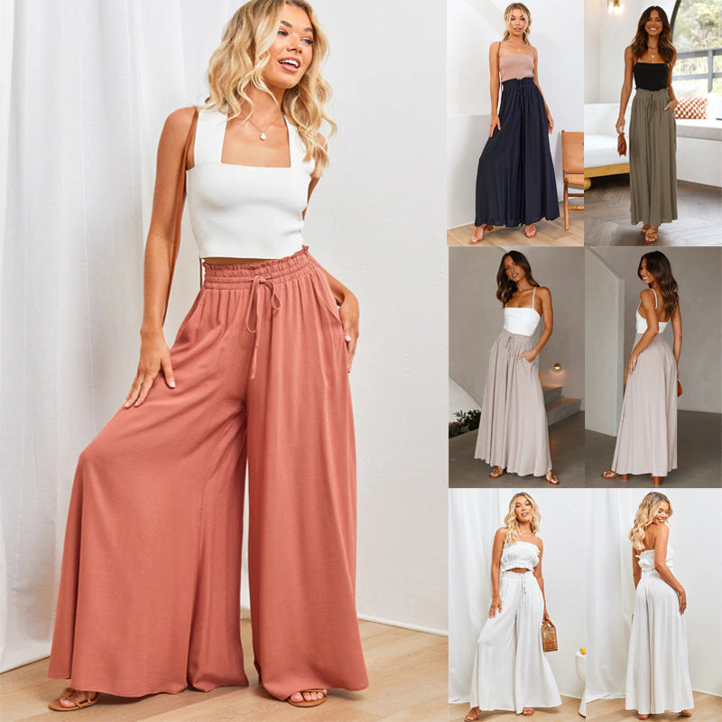 Women's Comfy Wide Leg Loose Sweatpants With Pockets GlamzLife