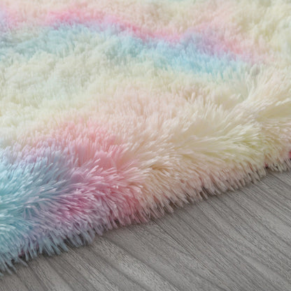 Dream Rug Set: Tie-Dye Sofa and Bedroom Bedside Blanket - GlamzLife