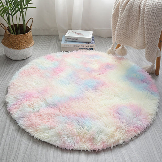 Dream Rug Set: Tie-Dye Sofa and Bedroom Bedside Blanket - GlamzLife