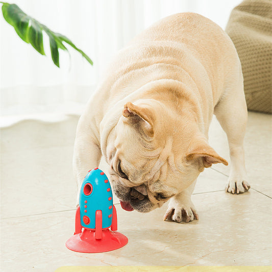 Rocket Leaking Food Dog Bite Toys - GlamzLife