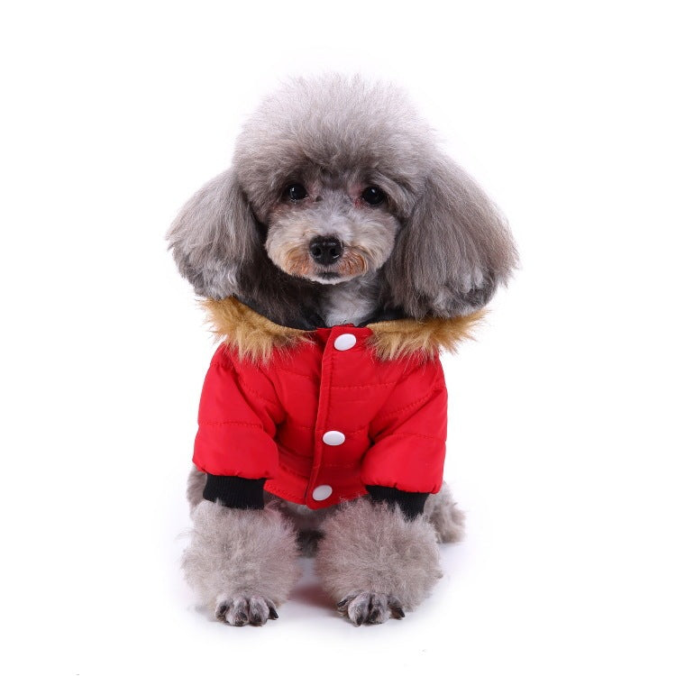 Winter puffer jackets for pets - GlamzLife