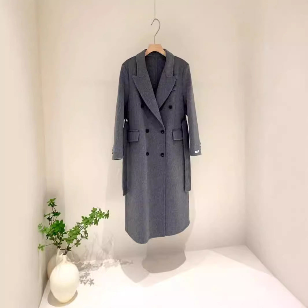 Women's Double sided Wool Overcoat - GlamzLife