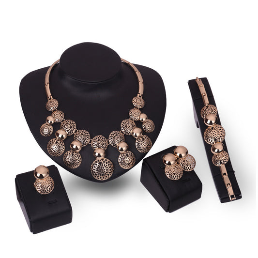 Stunning Alloy Bridal Jewelry Sets for the Fashion-forward Bride GlamzLife
