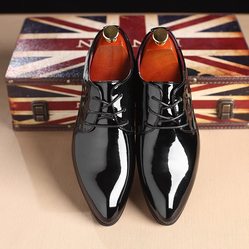 Men's Business Casual Leather Shoes | GlamzLife
