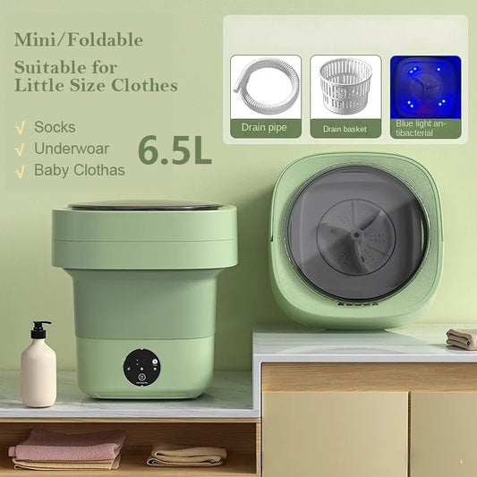 Mini Foldable Portable Washing Machine - GlamzLife