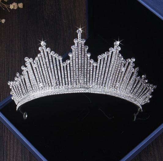 A Majestic Elegance: Unveiling the European-inspired Birthday Headdress Crown GlamzLife