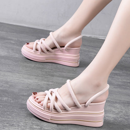 Women's Fashion High-Heel Platform Sandals - Trendy & Comfy | GlamzLife